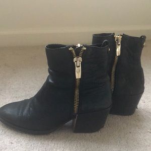 Vince Camuto authentic leather booties